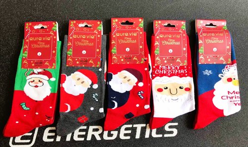 Шкарпетки чоловічі Merry Christmas "AURA" Cotton (Арт. SF9055) | 30 пар