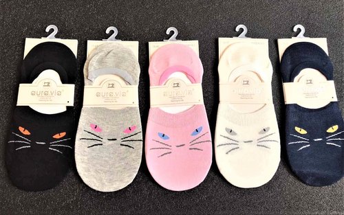 Шкарпетки жіночі "AURA" COTTON (Арт. NDD8183/35-38) | 5 пар