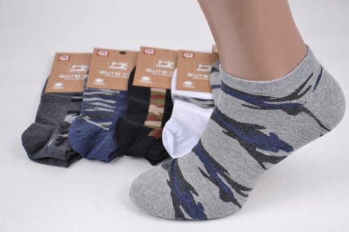 Шкарпетки чоловічі занижені "AURA" Cotton (Арт. FD3382) | 30 пар
