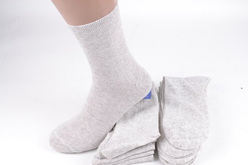 Чоловічі шкарпетки з сіткою Х/Б "Житомир" (Арт. SL66/27) | 10 пар