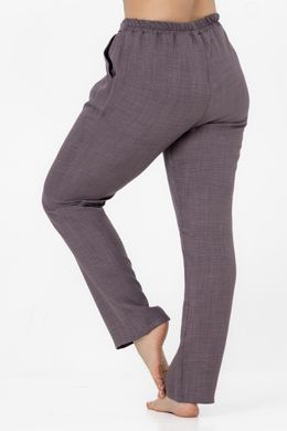 28 Летние женские класические брюки цвета тёмная пудра XL