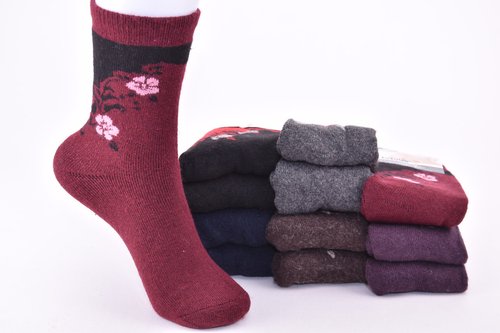 Шкарпетки жіночі "JuJube" ШЕРСТЬ КРОЛИКА (Арт. A638-2) | 12 пар