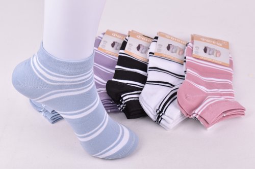 Шкарпетки жіночі занижені "Фенна" бавовна (Арт. FEB02-37) | 10 пар
