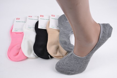 Жіночі Шкарпетки-Сліди "AURA" Cotton (Арт. NDD816/35-38) | 5 пар