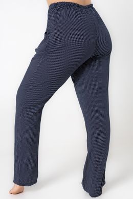 25 Летние женские брюки в мелкий геометрический узор 2XL