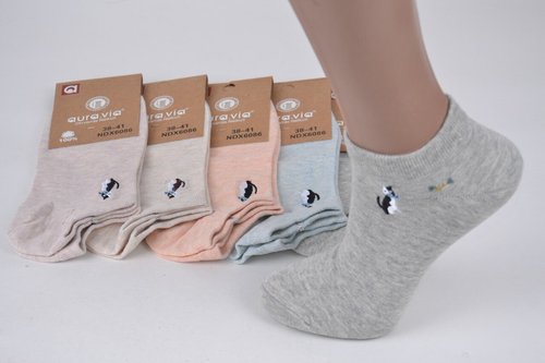 Шкарпетки жіночі занижені "AURA" Cotton (Арт. NDX6086) | 30 пар