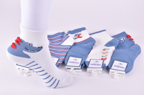 Шкарпетки дитячі з малюнком "Nicen" ХЛОПОК (Арт. Y076-3/1-3) | 10 пар