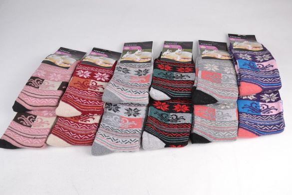 Шкарпетки жіночі Шерсть Кролика (Арт. YKK2) | 12 пар