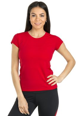 050 Жіноча спортивна футболка червоного кольору M = 44-46 р