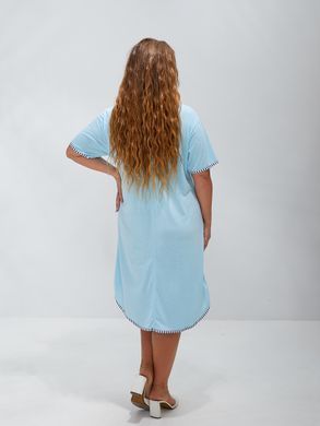 AB 89 | Бавовняний трикотажний сарафан літній 4XL 2000115562835 виробник одягу Опт коло