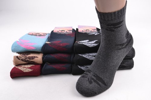 Шкарпетки жіночі Верблюжа Вовна (Арт. B2051-1) | 12 пар