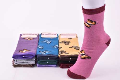 Шкарпетки жіночі "КОРОНА" бавовна МАХРА (Арт. LKB2121) | 10 пар
