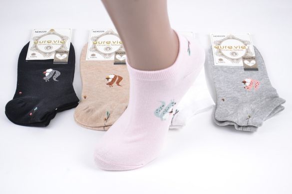 Женские носки заниженные "AURA" Cotton (ND6229) | 30 пар