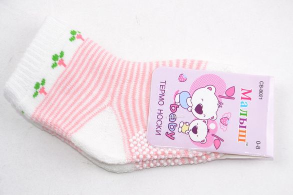 Дитячі Термо шкарпетки на дівчинку МАХРА (Арт. CB8021/16-24) | 12 пар