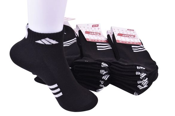 Шкарпетки жіночі "SPORT" ХЛОПОК Сітка (Арт. ME3140/23-25 ​​/ BL) | 12 пар