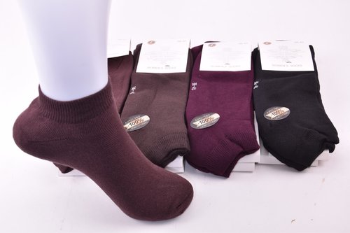 Шкарпетки жіночі занижені COTTON МАХРА (Арт. LCWG18) | 12 пар