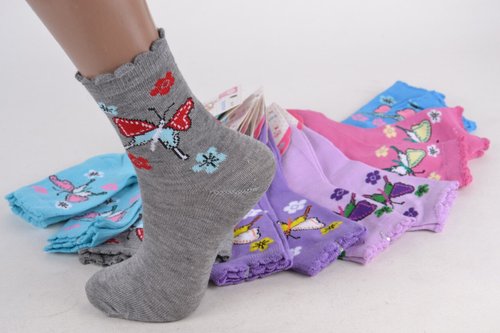 Дитячі шкарпетки на дівчинку (WC230/L) | 12 пар
