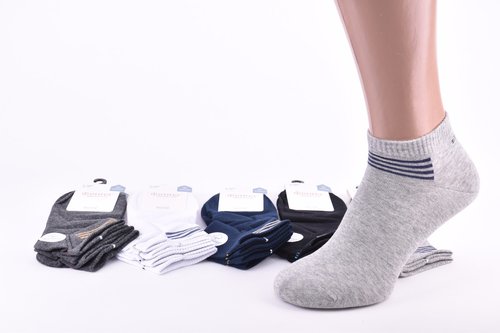 Шкарпетки чоловічі занижені "Фенна" бавовна (Арт. FEA053) | 10 пар