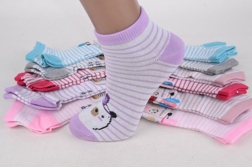 Дитячі Бавовняні шкарпетки на дівчинку (Арт. FE5023-3/20-25) | 12 пар