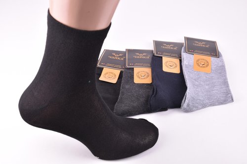 Шкарпетки чоловічі однотонні ХЛОПОК (Арт. TKA358-3) | 12 пар