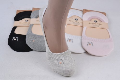 Жіночі Шкарпетки-Сліди "Cotton" (Арт. NDDX3236/38-41) | 5 пар