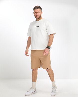 АL 203 Мужские шорты цвета капучино из вафельной тканиа 2XL = 48-50 2000115567335 производитель одежды Опт круг