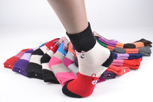 Детские носки на девочку АНГОРА (Арт. TKC721-6L) | 12 пар