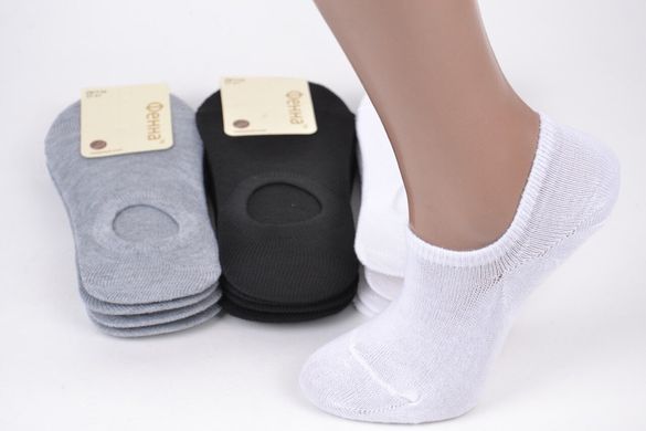 Жіночі шкарпетки-сліди "Фенна" ХЛОПОК (Арт. FEB1136) | 12 пар