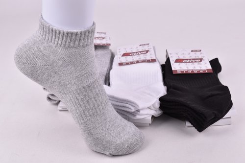 Шкарпетки жіночі занижені бавовна (Арт. ME31403/23-25) | 12 пар