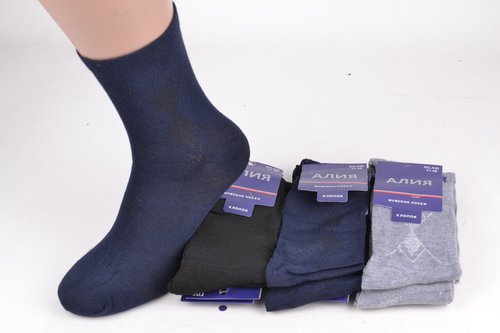 Чоловічі шкарпетки "Алія" ХЛОПОК (Арт. ALA030) | 12 пар