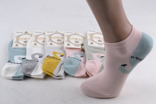 Женские носки заниженные "Cotton" (Арт. ND1525) | 30 пар