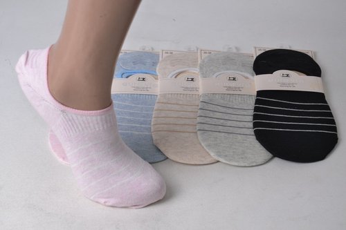Жіночі Шкарпетки-Сліди "Cotton" (Арт. NDD3190/38-41) | 5 пар