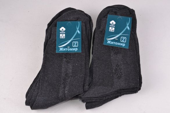 Шкарпетки чоловічі "Житомир" ХЛОПОК (Арт. Y1001/25) | 10 пар
