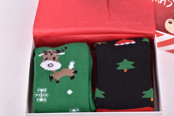 Шкарпетки жіночі в подарунковій упаковці МАХРА бавовни (Арт. Y110/3) | 2 пари
