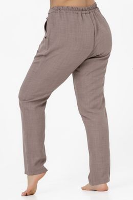 29 Літні штани султанки темно бежевого кольору 2XL