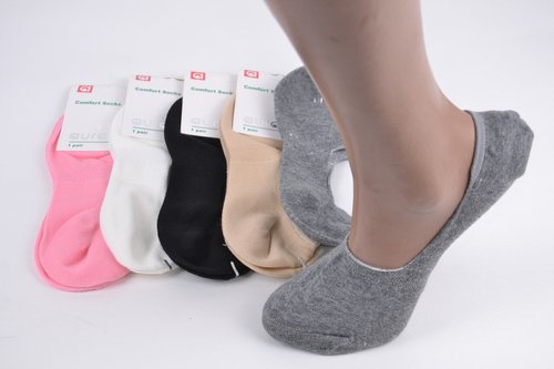 Жіночі Шкарпетки-Сліди "AURA" Cotton (Арт. NDD816) | 30 пар