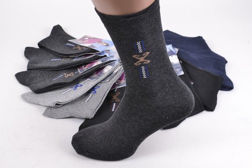 Шкарпетки чоловічі "NANHAI" р. 41-47 (TKA110) | 12 пар