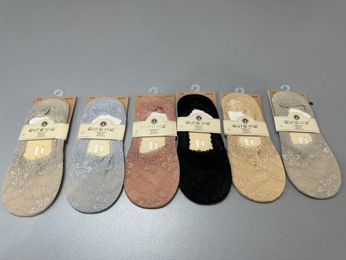 Шкарпетки жіночі "AURA" Cotton Мереживо (Арт. NDD1581) | 30 пар