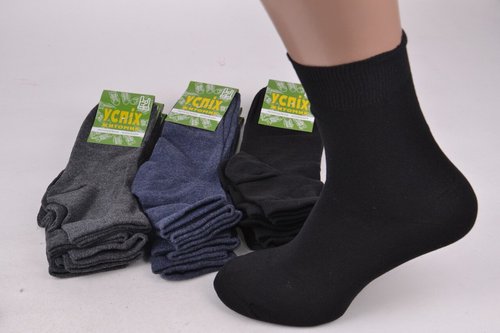 Шкарпетки підліткові "Житомир" Бавовна р.34-38(Арт. OAM321/MIX) | 12 пар