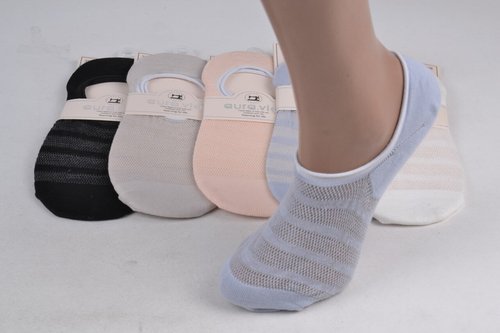 Жіночі Шкарпетки-Сліди "Cotton" Сітка (Арт. NDD3368) | 30 пар