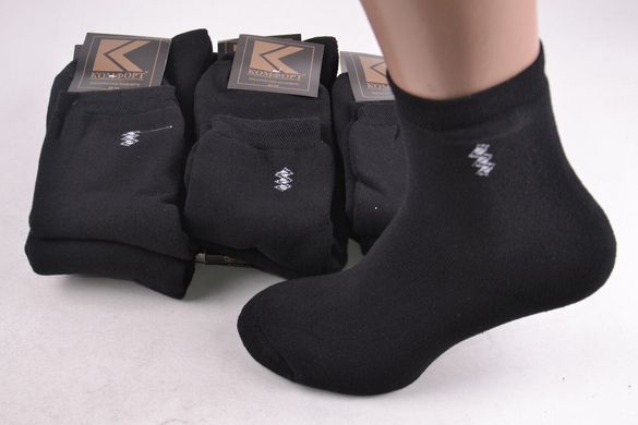 Чоловічі Махрові шкарпетки "КОМФОРТ" бавовна (ME403/7) | 12 пар