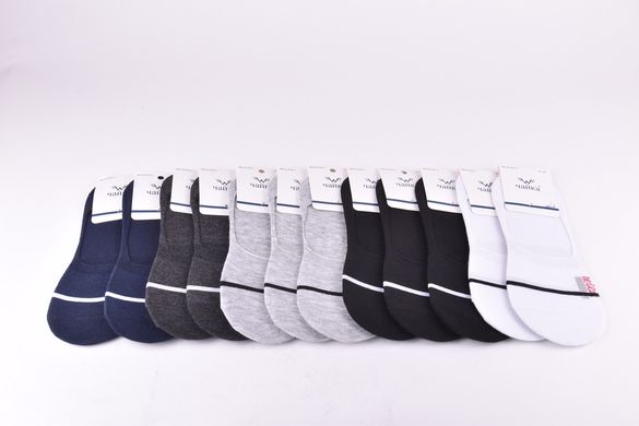Шкарпетки-сліди чоловічі Бавовняні (Арт. TKA010-5) | 12 пар