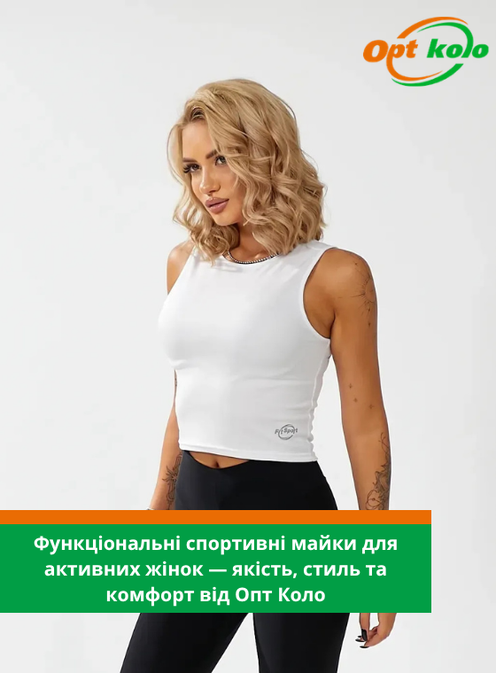 купити спортивні майки опт коло