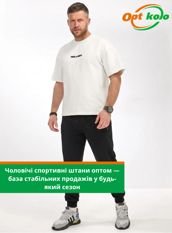 чоловічі спортивні штани оптом